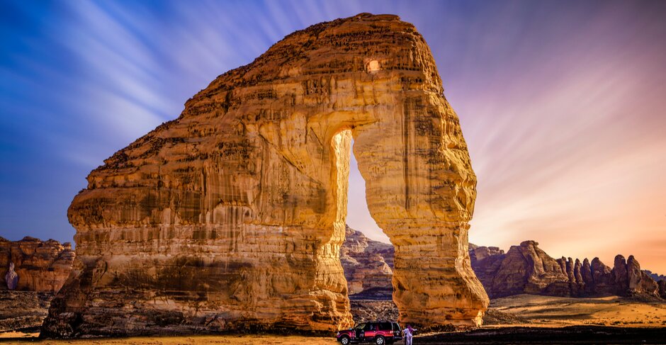 Elephant Rock, Saudi Arabia.