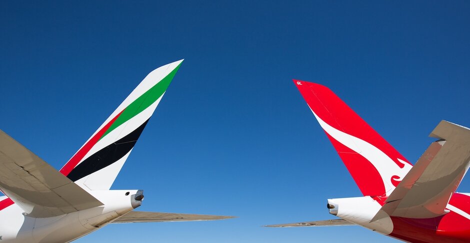 Qantas and Emirates extend partnership for five years