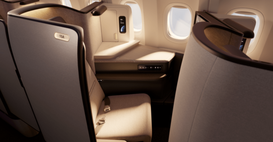 Cathay Pacific unveils new business class and premium economy seats