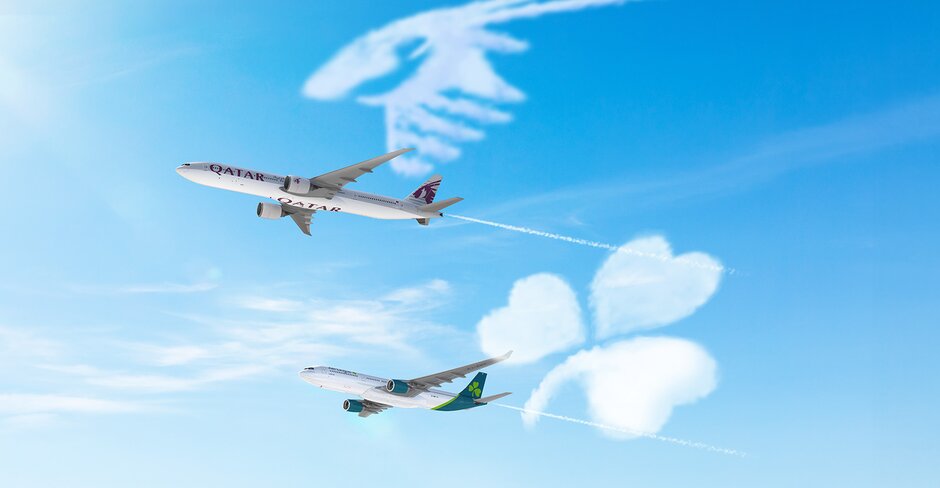 الخطوط الجوية القطرية وإير لينغس تطلقان شراكة بالرمز