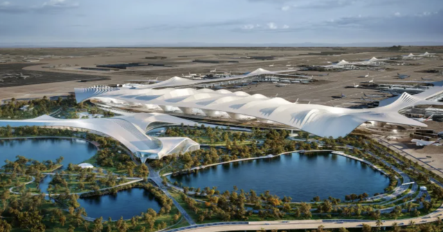 دبي تبني أكبر مبنى مطار في العالم