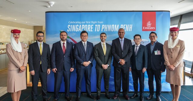 Emirates resumes Singapore-Phnom Penh flights