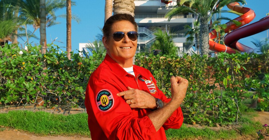 ‘The Hoff’ appointed 'Head Lifeguard' at Atlantis, The Palm's Aquaventure World