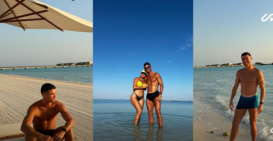 Video: Cristiano Ronaldo shares his favourite holiday 'paradise'