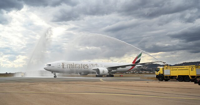 Emirates’ first flight to Madagascar met with fanfare