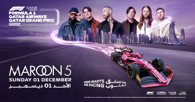 Maroon 5 to headline Qatar Grand Prix 2024