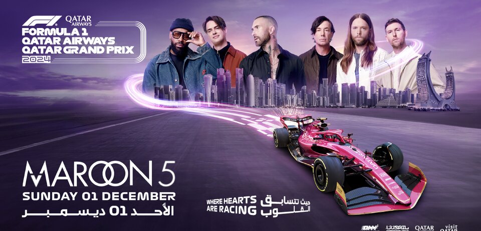 Maroon 5 to headline Qatar Grand Prix 2024