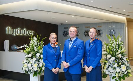 Flydubai opens new business-class lounge at Dubai International