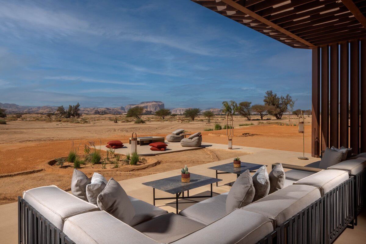 The Chedi Hegra, desert views