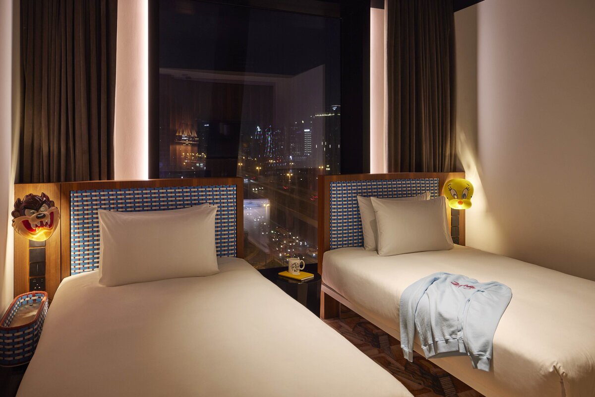 Mama Shelter Dubai, Twin Room