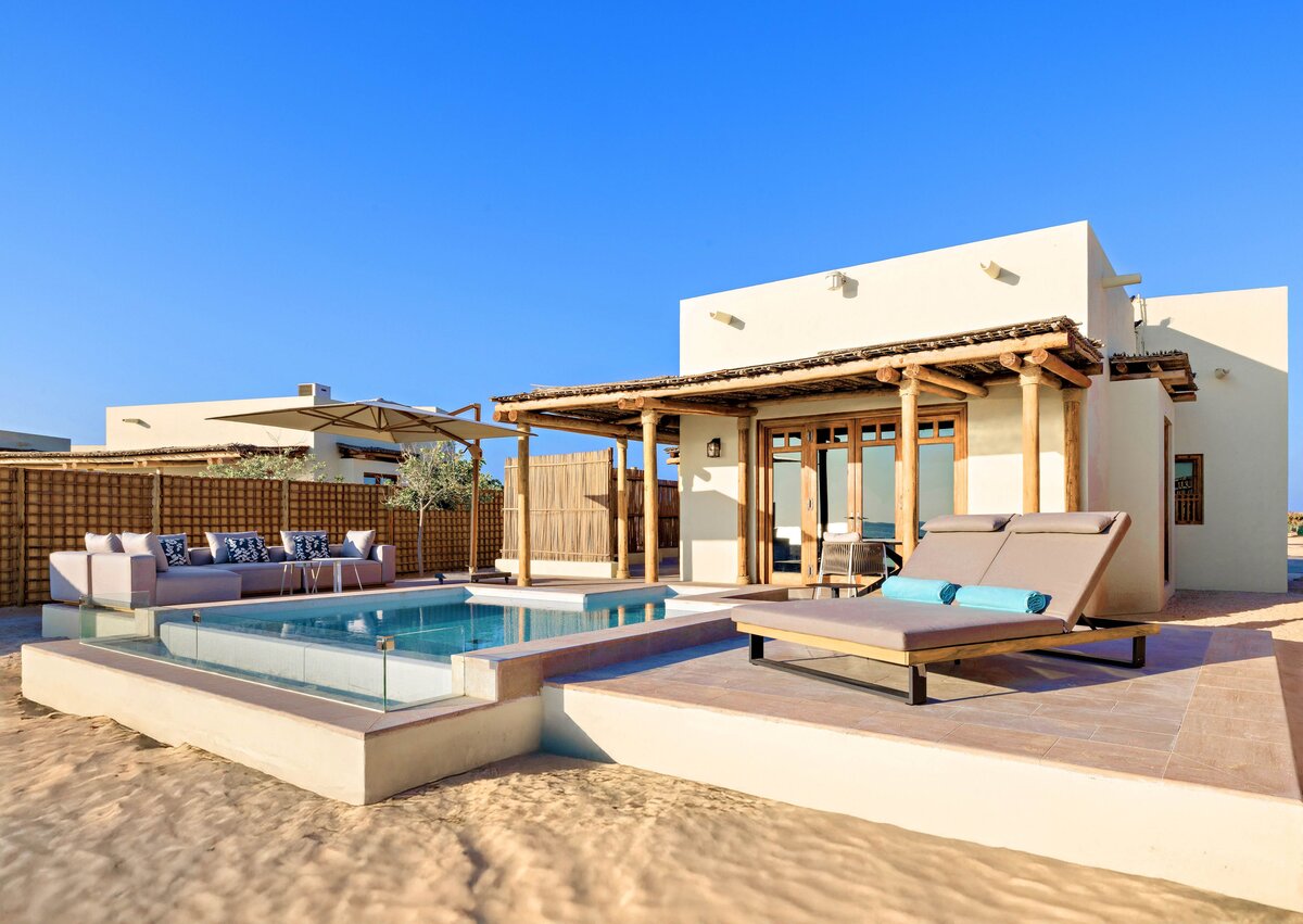 Anantara Al Yamm Villa Resort, One Bedroom Beach Pool Villa