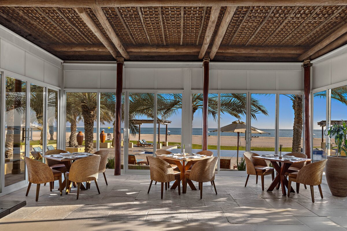 Anantara Al Yamm Villa Resort, Olio restaurant