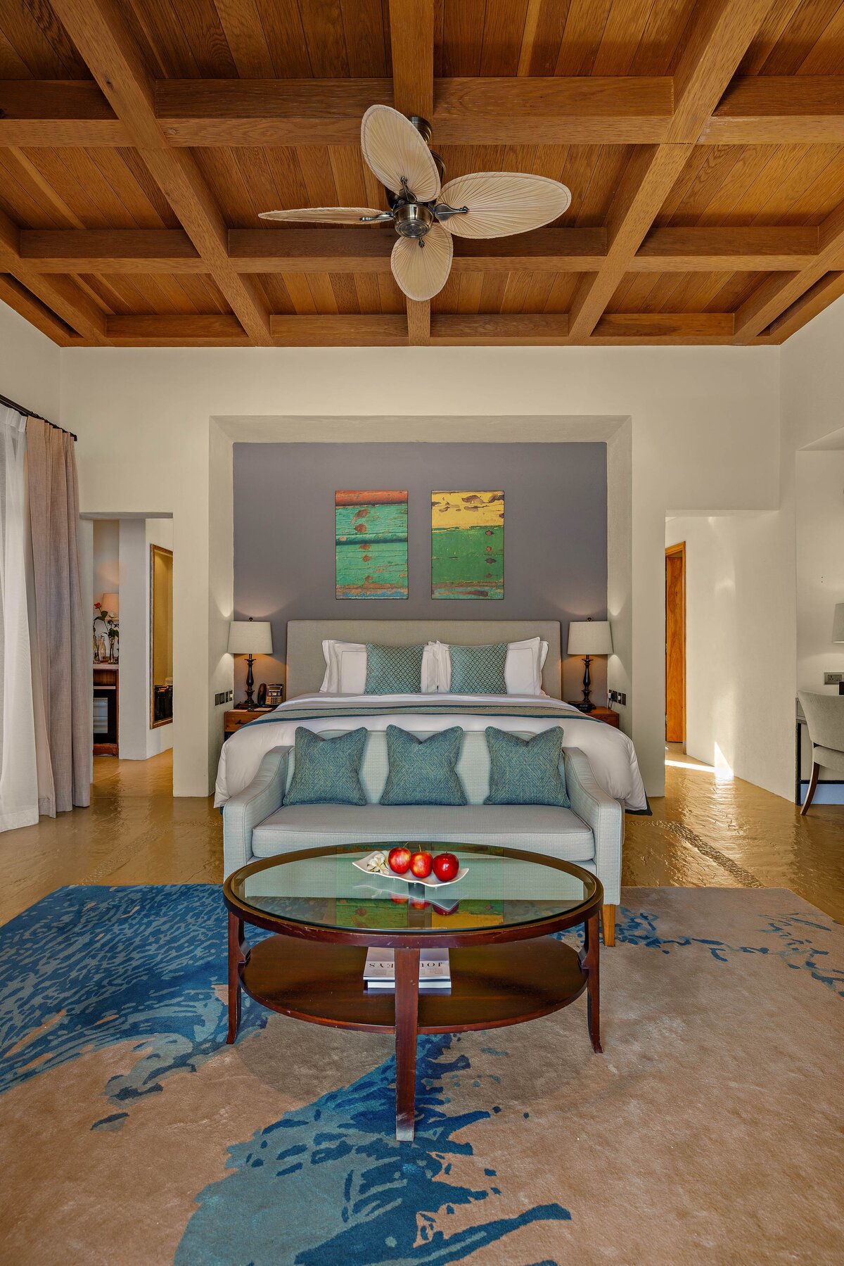 Anantara Al Yamm Villa Resort, Two Bedroom Family Pool Villa bedroom