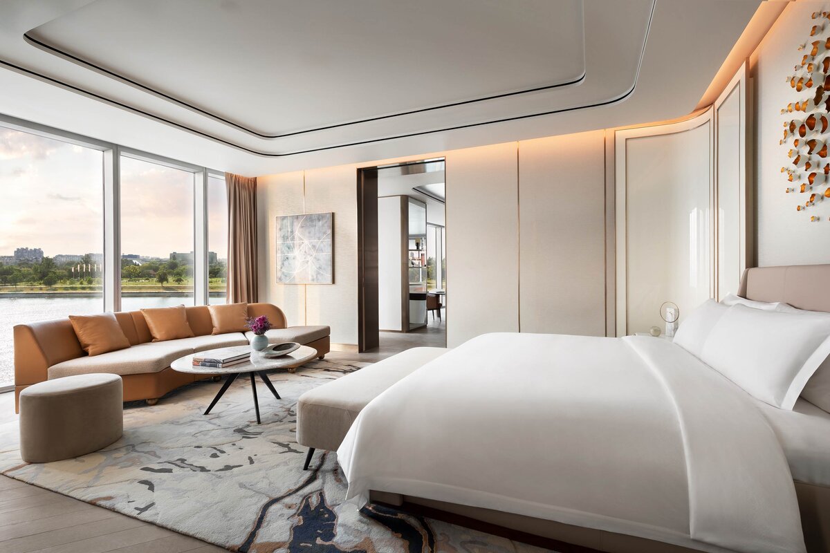 The St. Regis Belgrade, Presidential Suite bedroom