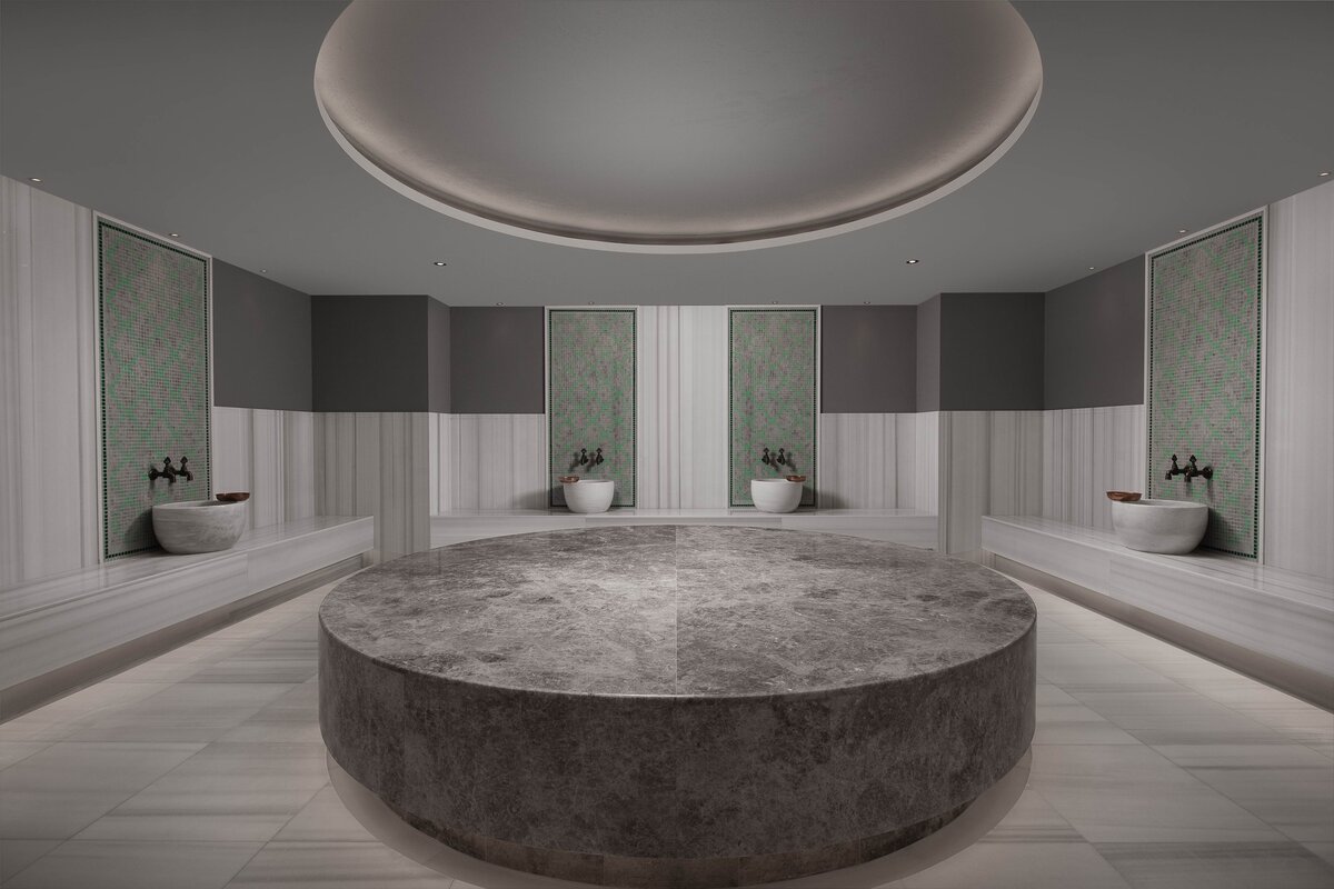 Cappadocia Marriott Hotel, Turkey, Turkish bath