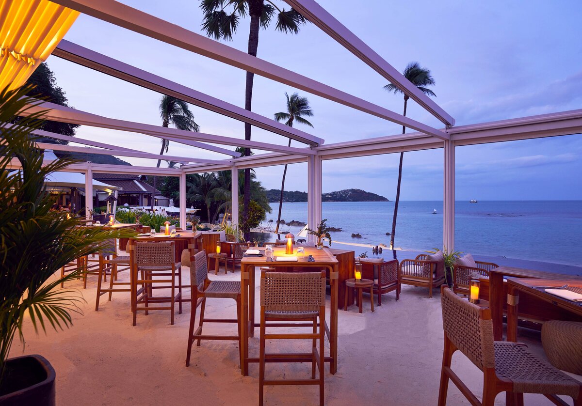 Anantara Lawana Koh Samui Resort, Beach Lounge