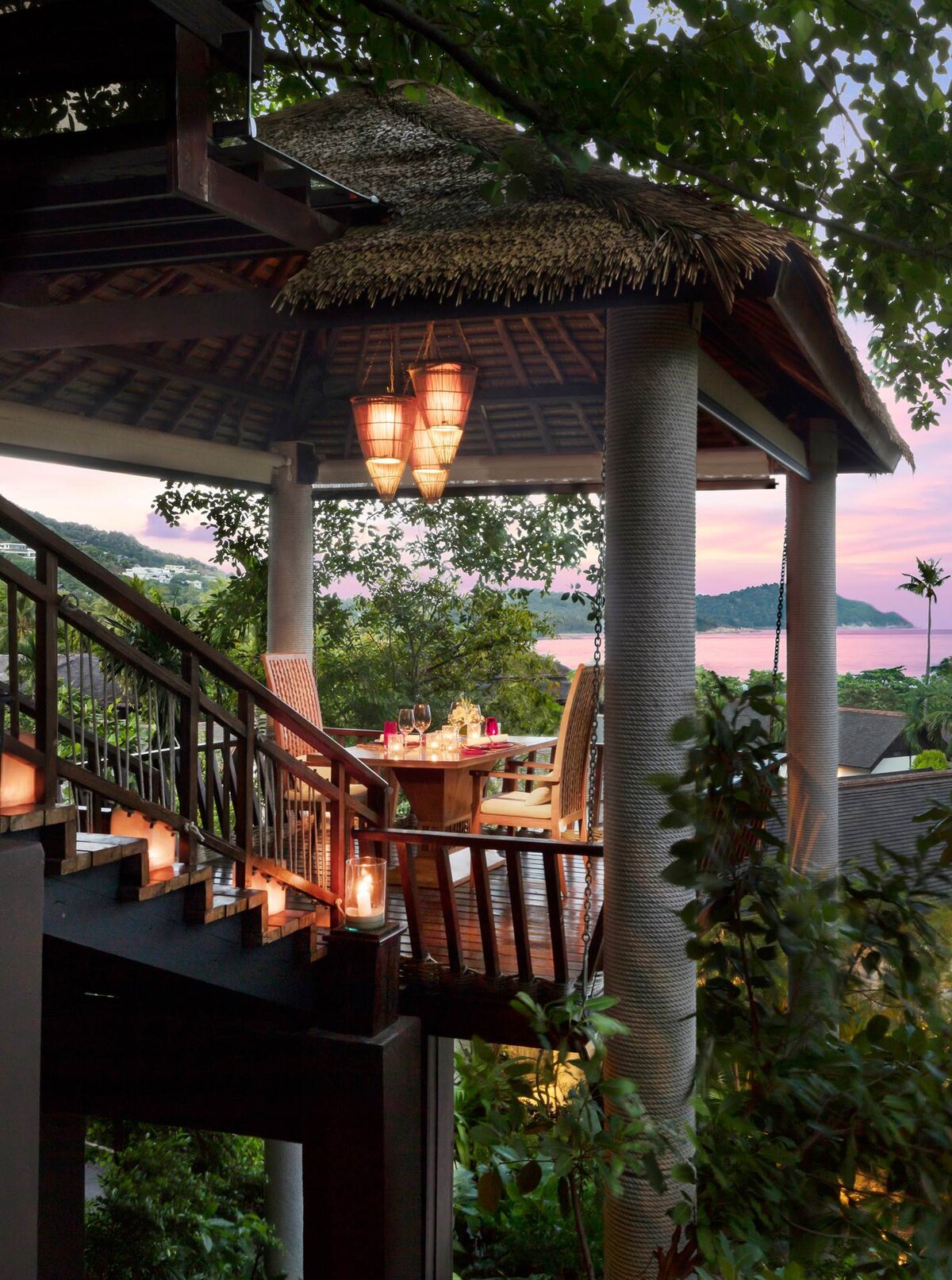 Anantara Lawana Koh Samui Resort, Tree Tops signature dining