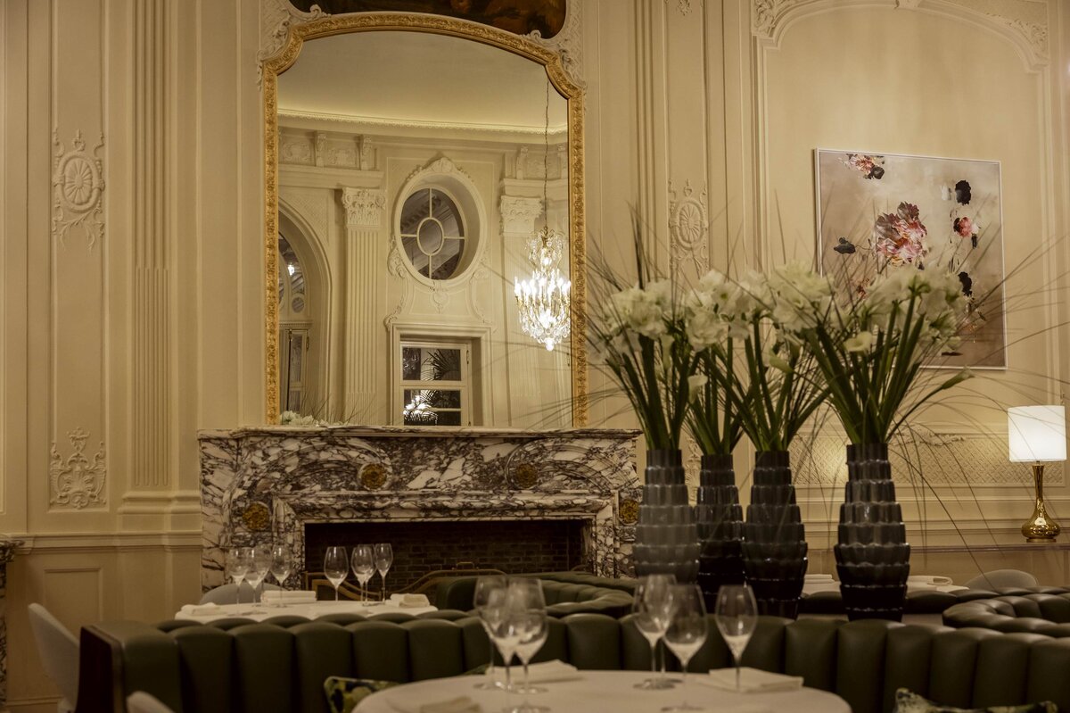 Corinthia Brussels, Dining at Palais Royal