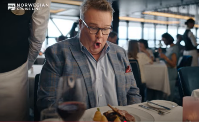 NCL launches ads starring Modern Family actor Eric Stonestreet