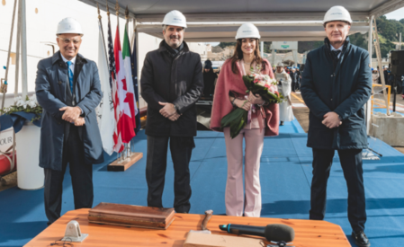 Four Seasons Yachts celebrates float-out of first vessel