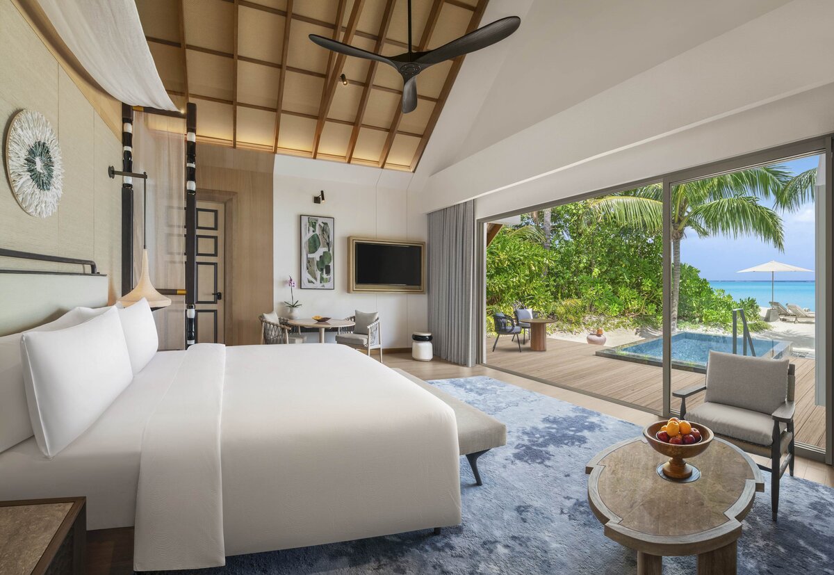 JW Marriott Kaafu Atoll Island Resort, Beach Pool Villa