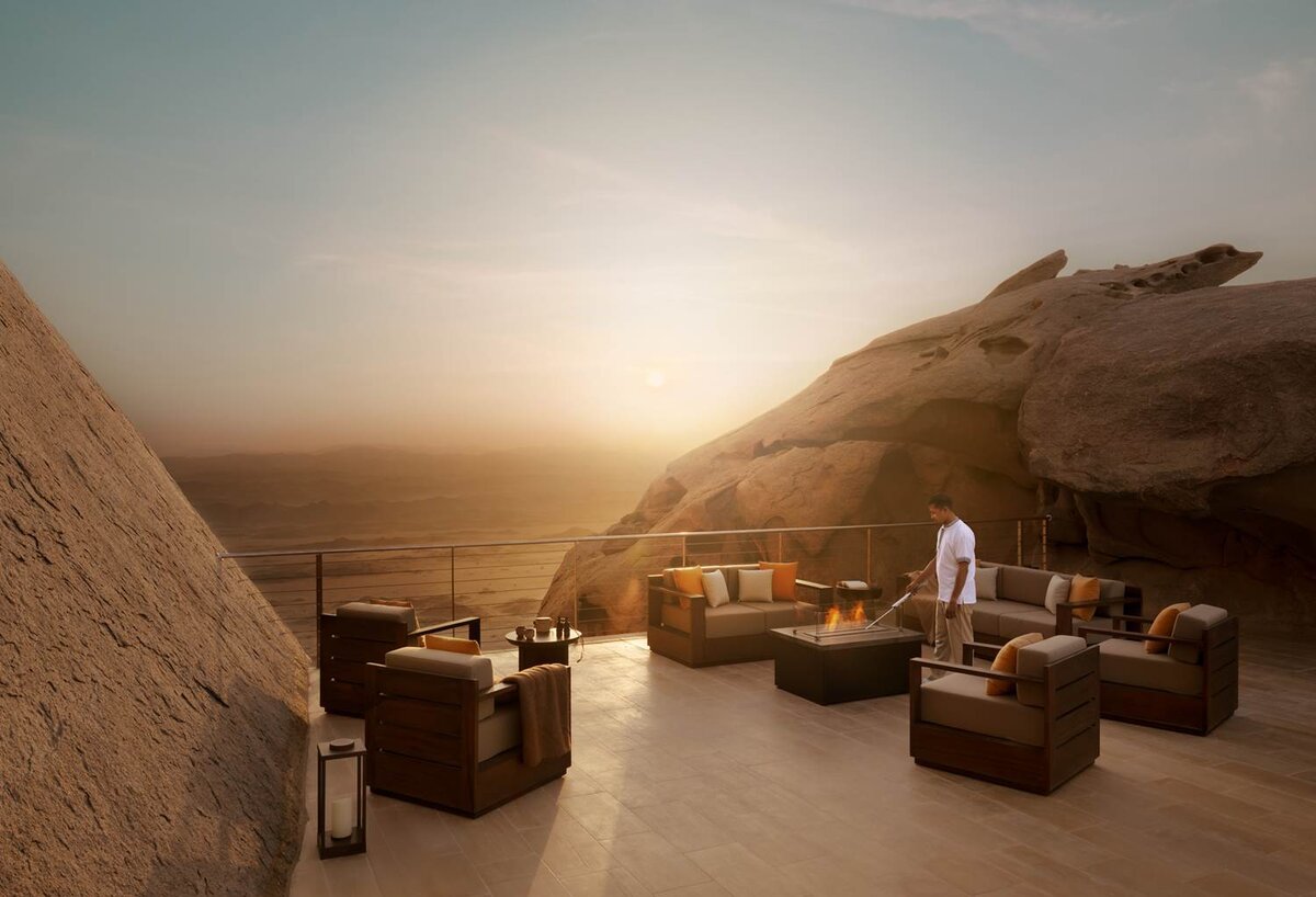 Desert Rock Resort, Saudi Arabia, The Observatory