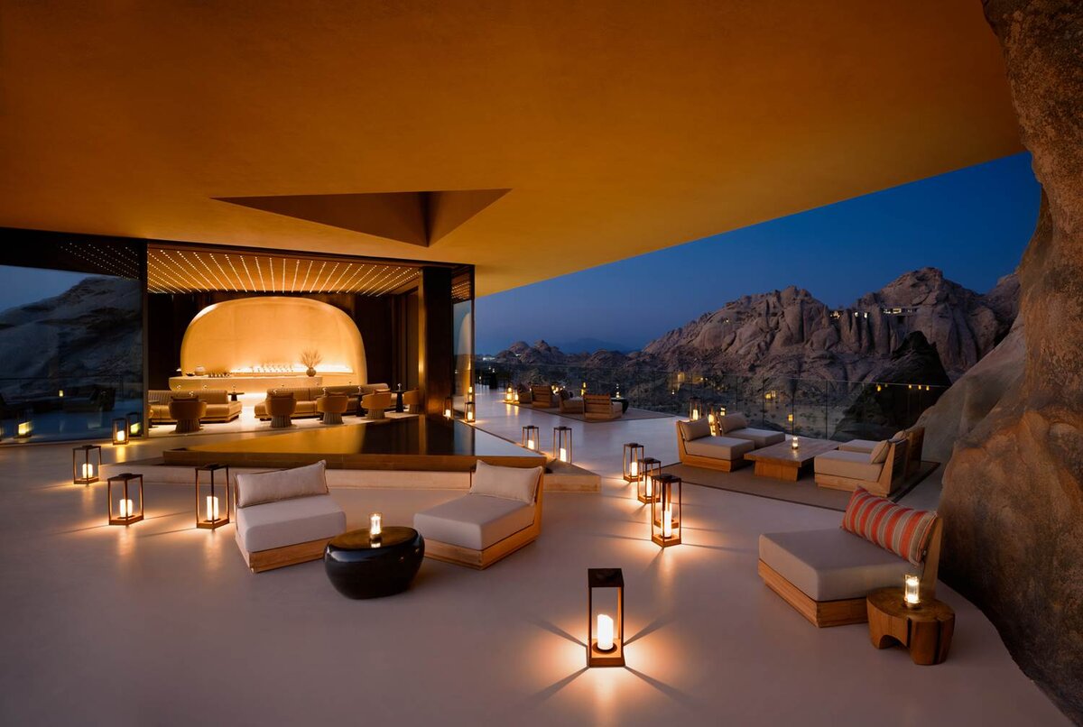 Desert Rock Resort, Saudi Arabia, mocktail bar