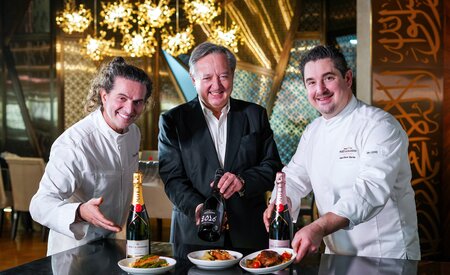 Emirates Business Class launches champagne and cuisine pairing