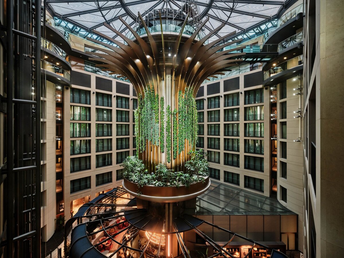 Radisson Collection Hotel, Berlin, Living Tree vertical garden