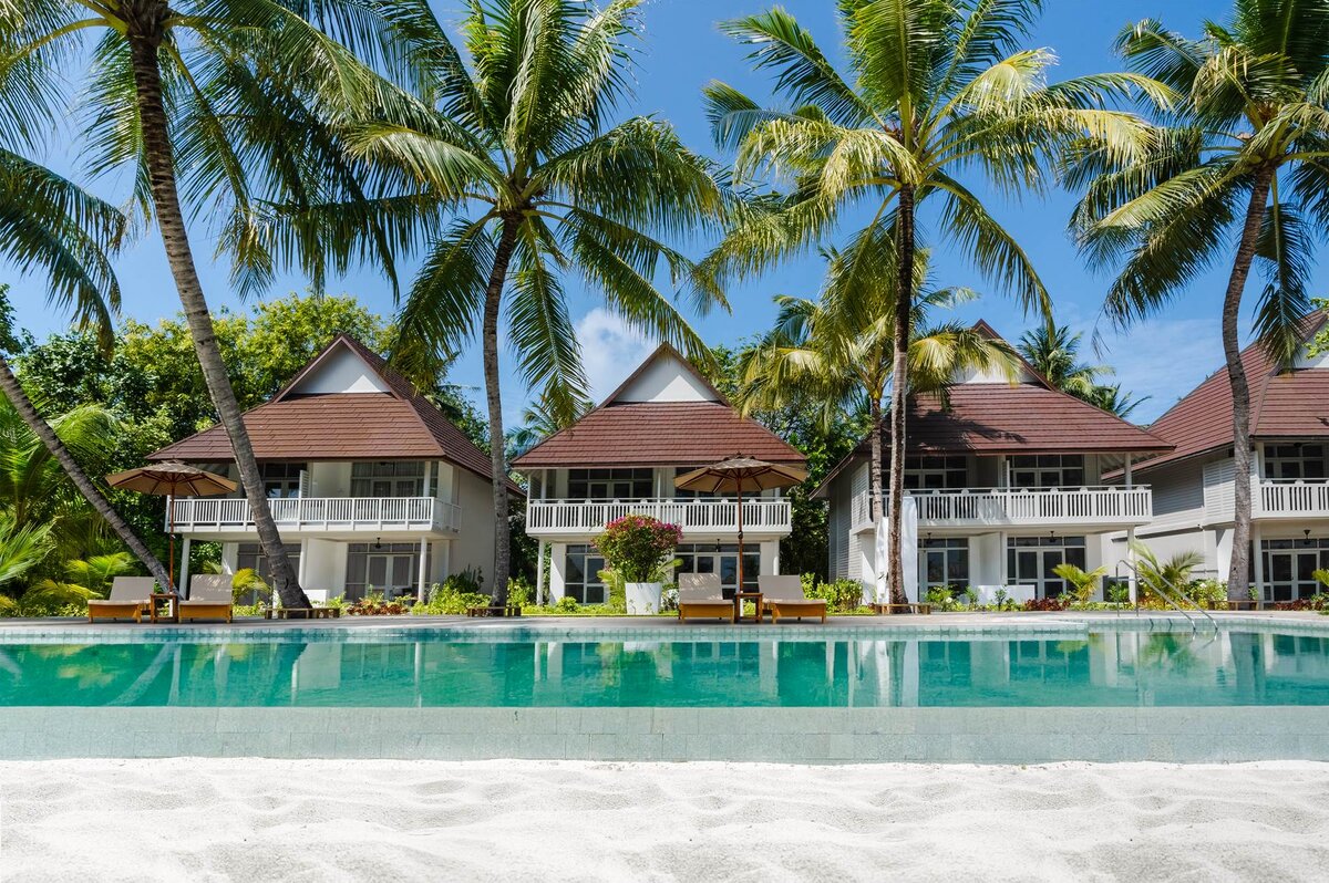 Sun Siyam Olhuveli, the Maldives, Pool-facing Beach Pavilions