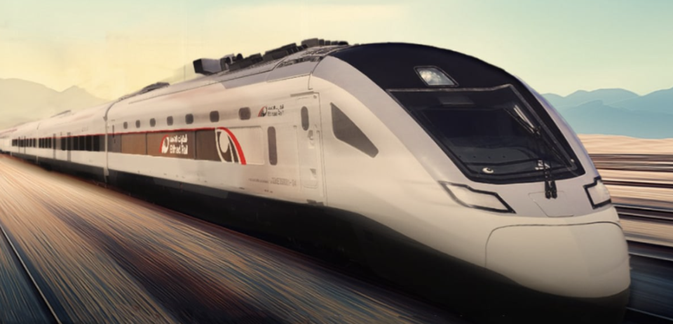 UAE passenger train to begin service in 2026