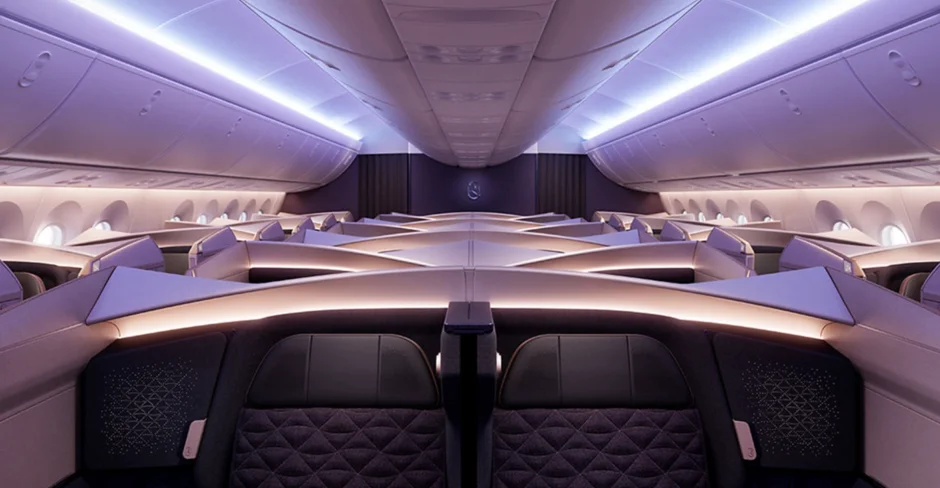 Saudi Arabia's Riyadh Air reveals interior cabin designs