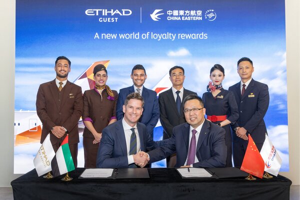Abu Dhabi's Etihad and China Eastern launch form partnership
