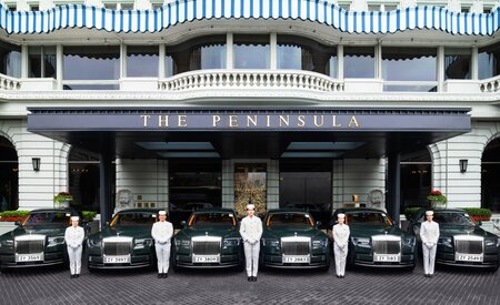 Peninsula Hong Kong welcomes six bespoke Rolls-Royce Phantoms