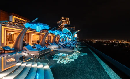 Dubai's Atlantis The Royal brings back evening sky pool sessions