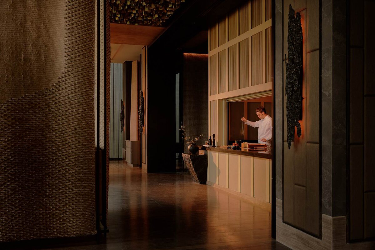 Aman Nai Lert Bangkok, Thailand, Arva Italian restaurant
