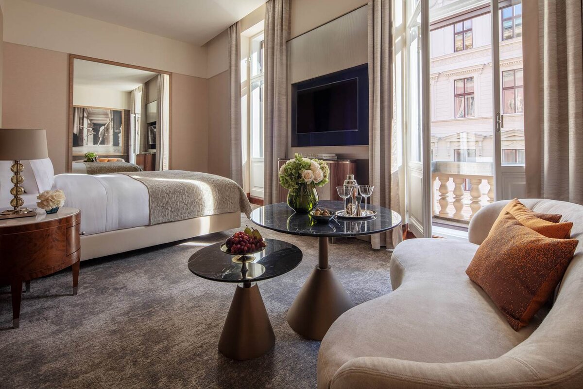 Anantara Palais Hansen Vienna Hotel, Balcony Room