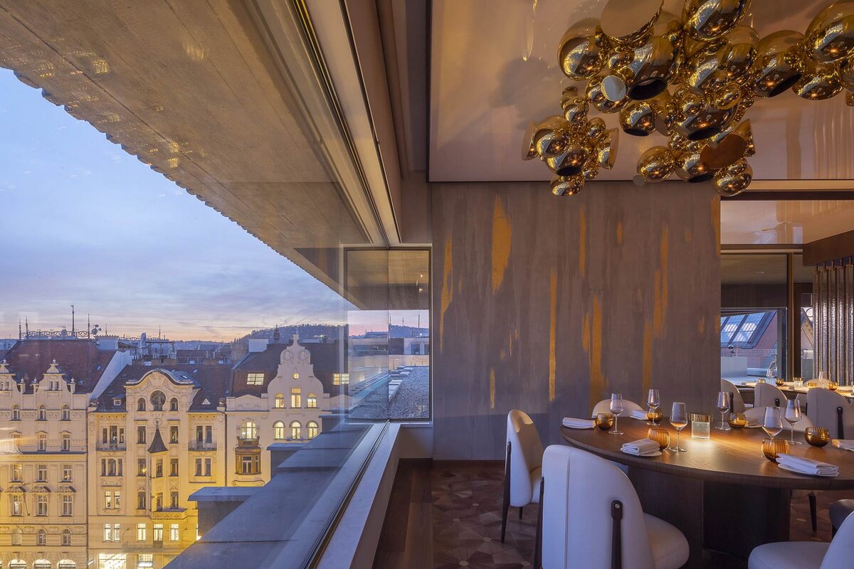Fairmont Golden Prague, Czech Republic, Zlatá Praha restaurant