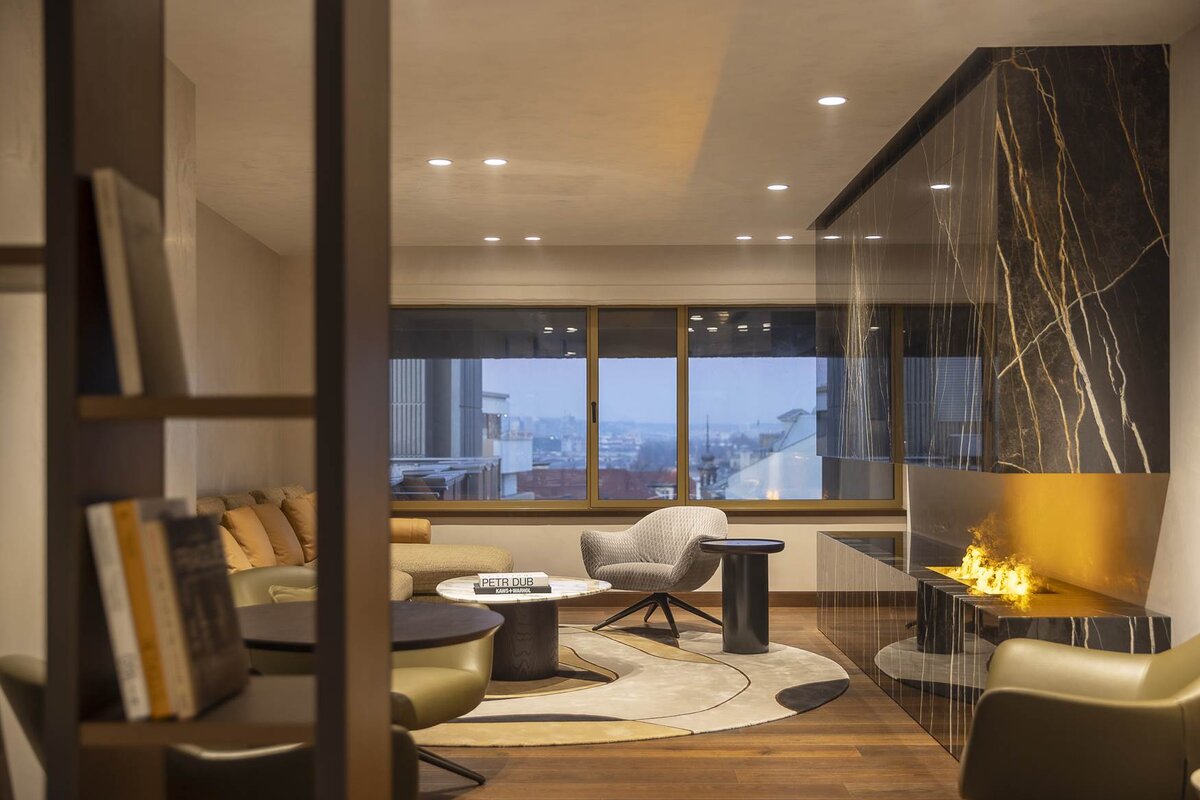Fairmont Golden Prague, Czech Republic, Gold Lounge