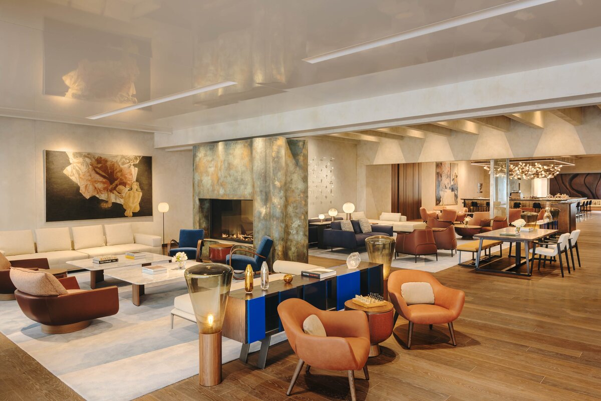 Fairmont Golden Prague, Czech Republic, lobby