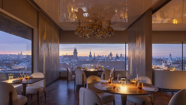 Fairmont Golden Prague, Czech Republic, Zlatá Praha restaurant