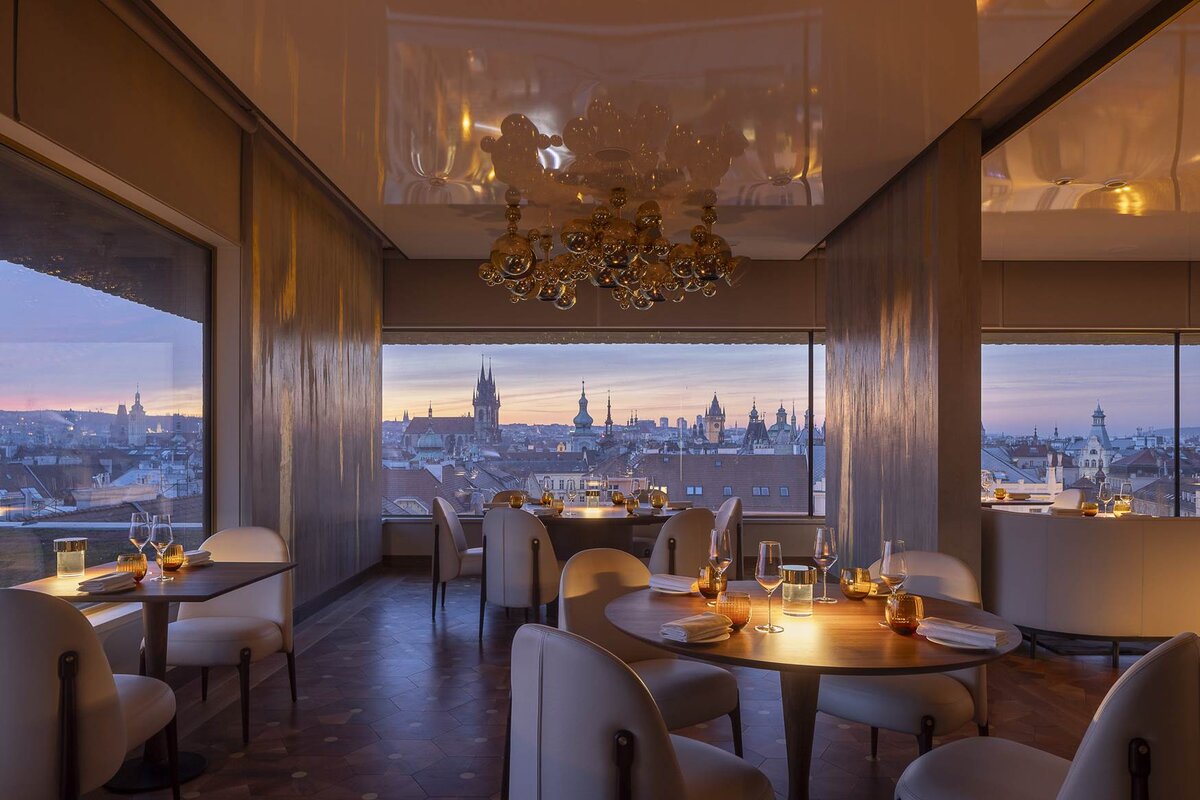 Fairmont Golden Prague, Czech Republic, Zlatá Praha restaurant