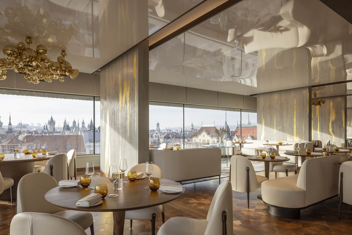 Fairmont Golden Prague, Czech Republic, Zlatá Praha restaurant