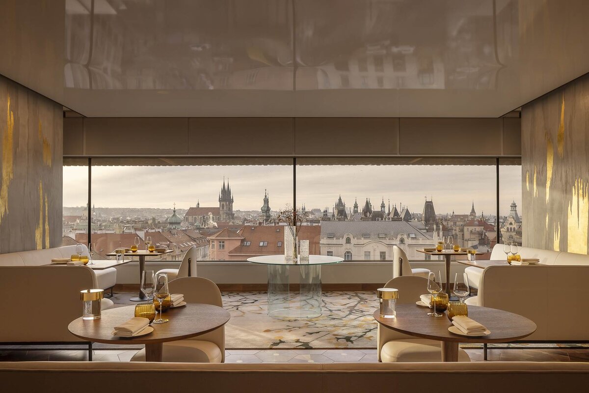 Fairmont Golden Prague, Czech Republic, Zlatá Praha restaurant