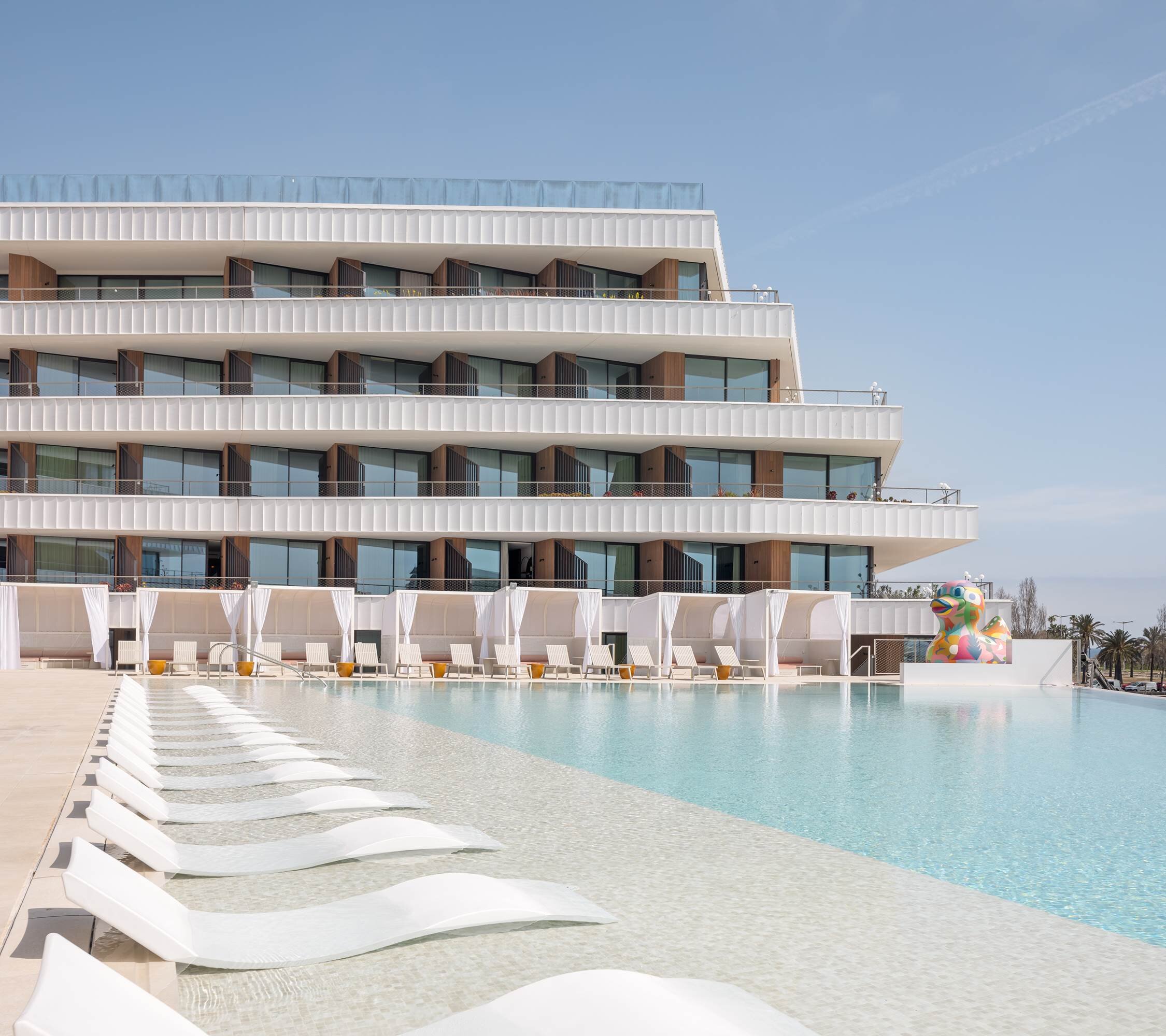 SLS Barcelona, Spain, pool