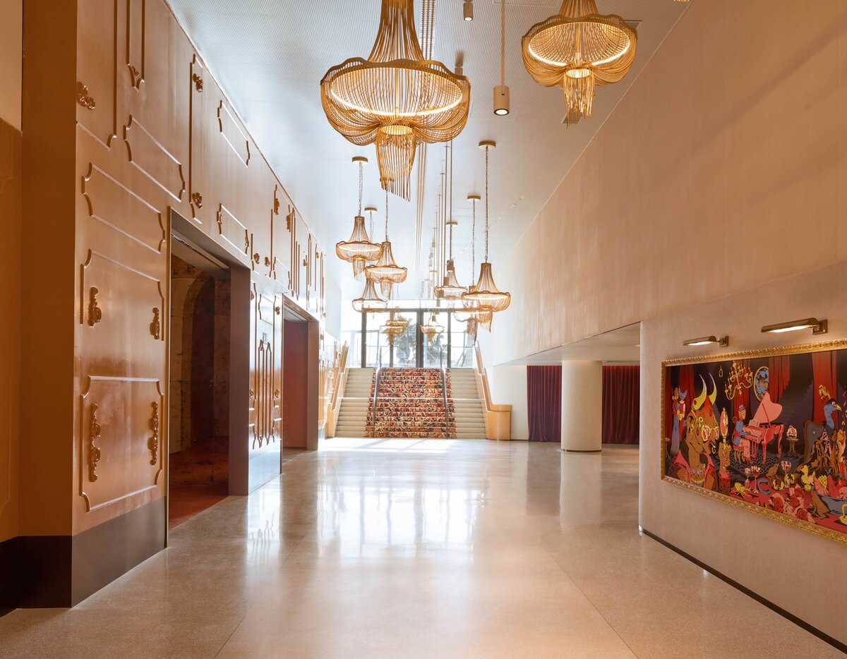 SLS Barcelona, Spain, events lobby