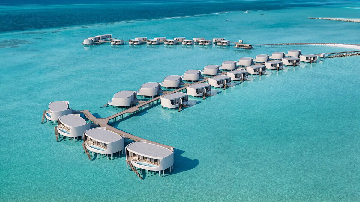 Centara Grand Lagoon Maldives, Overwater Villas