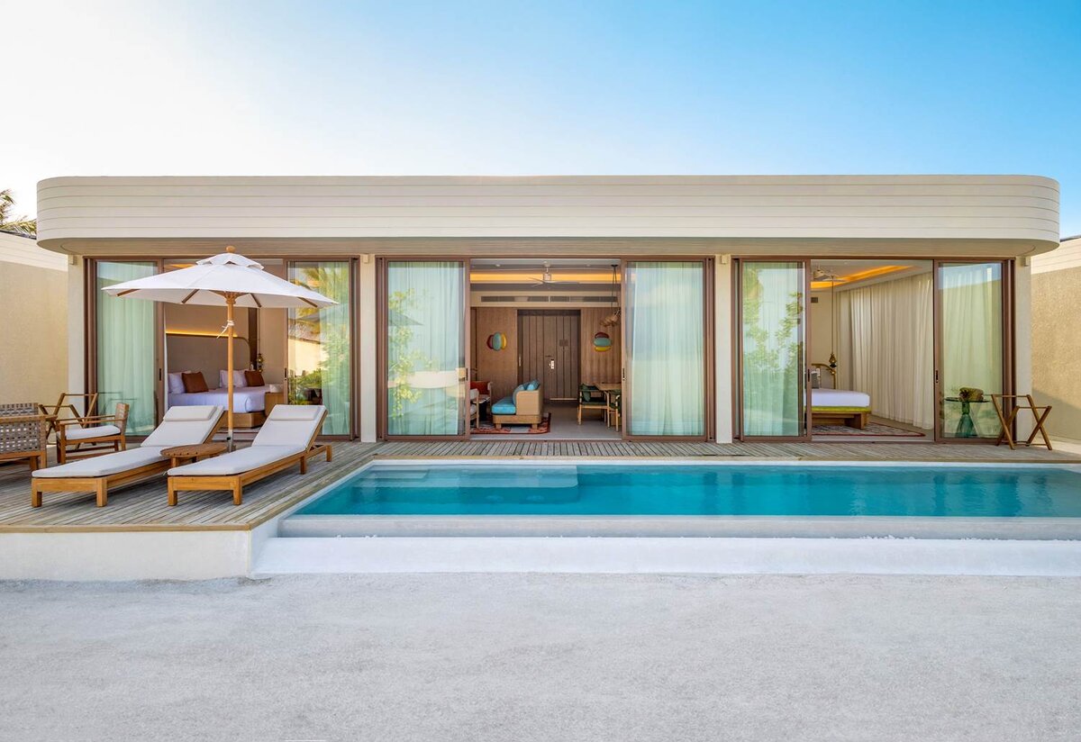 Centara Grand Lagoon Maldives, Pool Villa