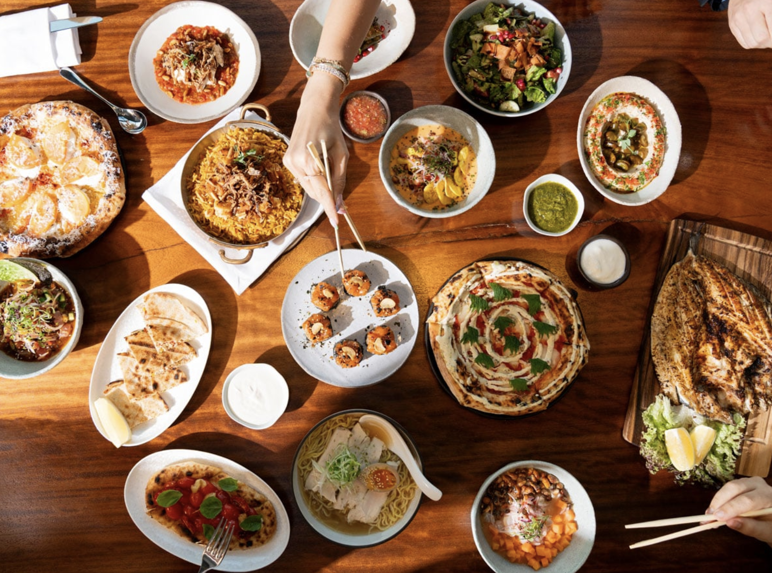 Dubai's One Za'abeel opens world's highest food hall