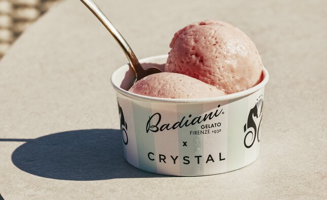 Crystal elevates on board gelato offering